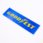 Winner's Circle Goodest Co Blue Chrome Sticker 5"