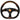KEY'S Racing Fossa Magna (D-Shape) - 345mm (Black Suede / Orange Stitch)