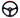 Vertex 7 Star Steering Wheel - Red / Blue (330mm / Leather)