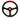 Vertex 10 Star Steering Wheel - Red (330mm / Leather)