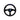 Vertex Flat Steering Wheel - Blue (325mm / Leather)
