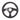 Vertex Funky Queen Steering Wheel - 325mm Flat / Leather