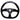 Key's Steering Wheel - D-Shape Type 345mm Suede
