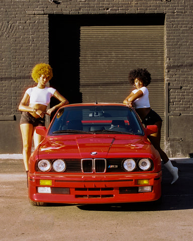 Red BMW E30 M3 Print